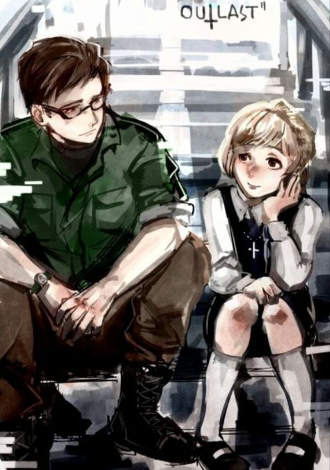 Blake and Jessica  | Outlast 2 Blake Langermann Fanart, Outlast Ii, Outlast Game, Outlast 1, Outlast Horror Game, Outlast 2, Cry Of Fear, Scary Games, Horror Video Games