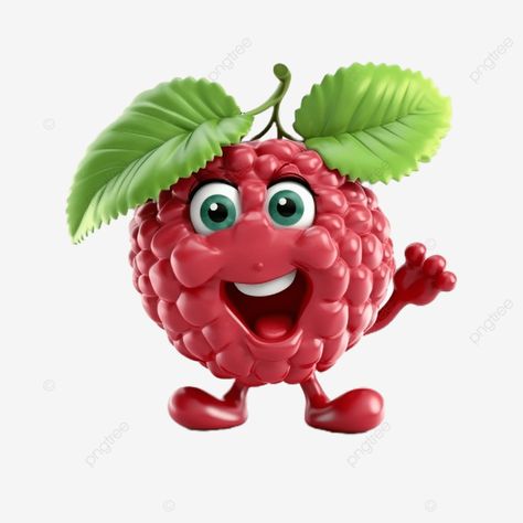 funny animated raspberry holding a leaf white background 3d clipart raspberry png Transparent Image, Background 3d, Png Clipart, Free Png, Graphic Resources, Raspberry, White Background, Design Inspiration, Clip Art