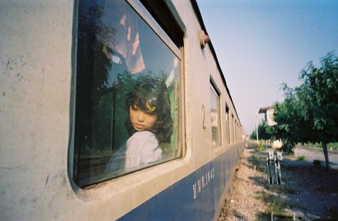 Looking Out A Train Window, Looking Out Train Window Aesthetic, Poses In Train Window, Looking Out Window Reference, Train Window Drawing, Looking Out Window Aesthetic, Looking Out The Window Drawing, Train Window Photography, Looking Out The Window Aesthetic