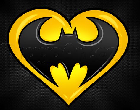 how to draw a batman heart Batman Heart, Batman Canvas Art, Batman Painting, Batman Room, Batman Decor, Batman Wedding, Batman Canvas, Batman Love, Batman Drawing