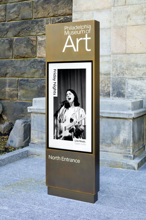 Tumblr, Digital Kiosk, Museum Identity, Totem Design, Pylon Sign, Wayfinding Signage Design, Store Concept, Wall Signage, Wayfinding Design