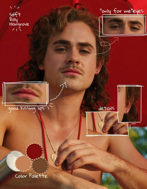 Dacre Montgomery Kissing, Billy Hargrove Wallpaper Aesthetic, Starnger Things, Billy Hargrove, Dacre Montgomery, Stranger Things Quote, Kissing Lips, Stranger Things Actors, Stranger Things Art