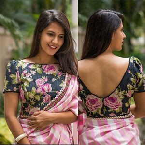 20+ Latest Floral Printed Saree Blouse Designs to try this year || Styling Tips for Floral printed blouse | Bling Sparkle Blouse Designs, Saree Bluse, Bluse Designs, Printed Saree, Saree Blouse Designs, Floral Printed, Saree Blouse, Printed Blouse, Mary Janes