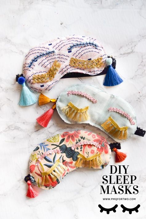 DIY Holly Golightly Sleep Masks Diy Sleep Mask, Holly Golightly, Weekend Crafts, Textil Design, Sleep Masks, Diy Mask, Diy Couture, Sleep Mask, Diy Inspiration