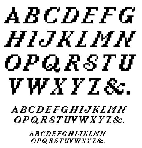 Italic Capitals Bit Font on Behance 8 Bit Font, 8 Bit Design, Creative Fonts Design, Pixel Art Font, Pixel Typeface, Pixel Typography, Bitmap Font, Fonts For Graphic Design, Messy Fonts