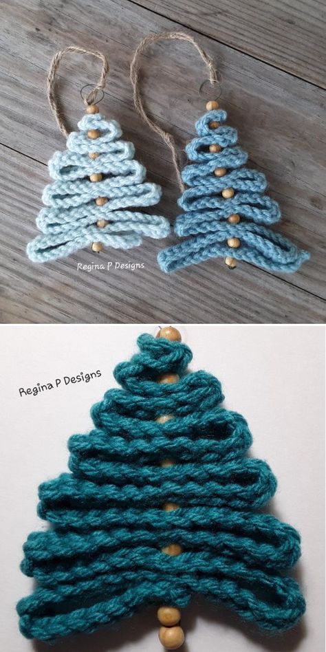 Christmas Crochet Ornaments - Free Patterns - Pattern Center Easy Christmas Crochet Patterns Free, Christmas Crochet Ornaments, Crochet Ornaments Free Pattern, Dekoratívne Vence, Crochet Christmas Tree, Crochet Ornament Patterns, Diy Deco Noel, Crochet Tree, Crochet Xmas