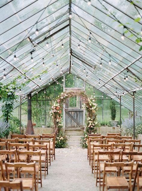 Wedding In A Glass House, Green House Venue Wedding, Glass House Community Michigan, Micro Wedding Michigan, Glass House Photoshoot, Michigan Micro Wedding, Winter Greenhouse Wedding, Greenhouse Venue Wedding, Wedding Glass House