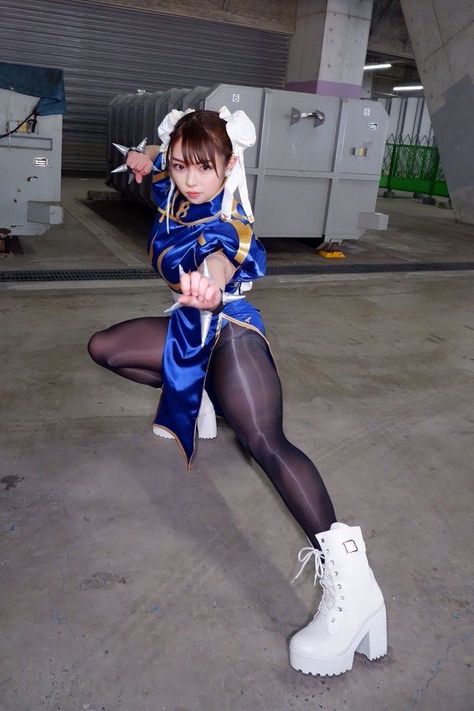 🎭Street Fighter Character CosPlay Lindsey Stirling Outfits, Street Fighter Cosplay, Halloween Costume Anime, Chun Li Cosplay, Cosplay Boy, Asian Cosplay, Star Trek Cosplay, Pantyhose Fashion, Kawaii Cosplay