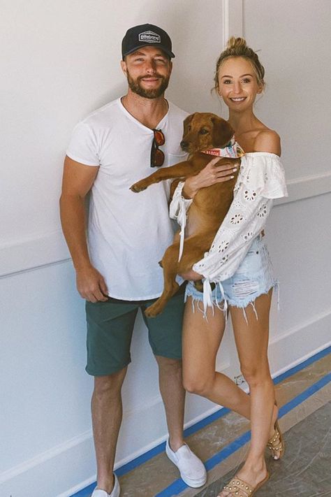 Lauren Bushnell, Chris Lane, Adopt A Puppy, Lauren Lane, Wife Style, Bachelor Nation, Boys Outfits, Buy A House, Got Engaged