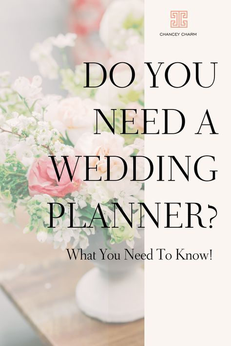 Every wedding does not need a wedding planner. Each couple has different needs, capabilities, expectations when it comes to planning a wedding. Those factors play a big role in whether or not you need a wedding planner or just a day-of coordinator. When you’re trying to decide what’s right for your wedding there are a few things to consider. Find out more in this post! Planning A Wedding Reception, Do I Need A Wedding Planner, Wedding Planning Printables, Wedding Reception Planning, Planning Business, Wedding Planning Timeline, Onboarding Process, Wedding Planning Guide, Event Planning Business