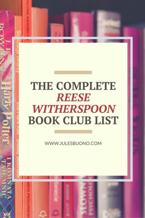 Reese Witherspoon's book club is one of the most popular celebrity book clubs, and this is an updated Reese Witherspoon book club list with her choices and my recommendations on what to read and what to skip, including my thoughts on This Is How It Always Is, Daisy Jones & the Six, From Scratch and Such a Fun Age. It covers 2017, 2018, 2019 and 2020 in the list. Click to read more. Reese Witherspoon Book, Jenette Mccurdy, Book Club List, Reese Witherspoon Book Club, Best Book Club Books, Book Club Reads, Celebrity Books, Books You Should Read, Book Clubs