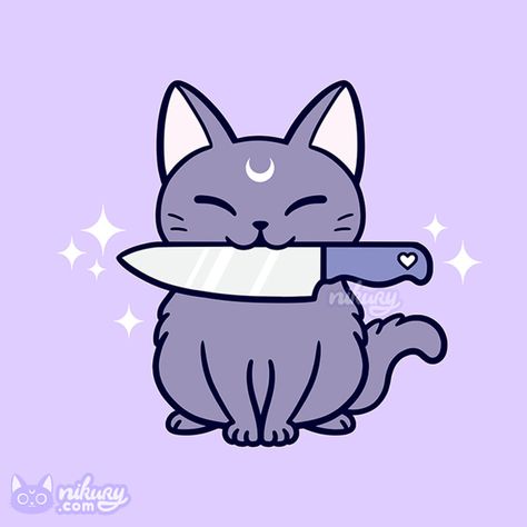 ArtStation - Knife Kittens Kittens, Stars, Cartoon Cat