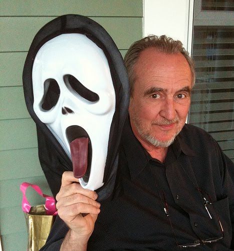 Wes Craven and ghost face Happy 75th Birthday, The Hills Have Eyes, Wes Craven, Movie Directors, Horror Fiction, A Nightmare On Elm Street, Horror Icons, Ghost Faces, Elm Street