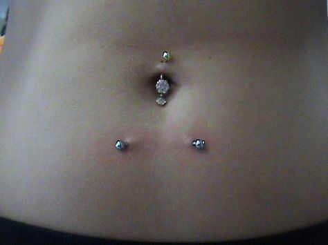 tummy Stomach Piercings, Different Types Of Piercings, Dermal Piercing, Types Of Piercings, Lower Belly, Belly Piercing, Body Piercing, Tattoos And Piercings, Belly Button Rings