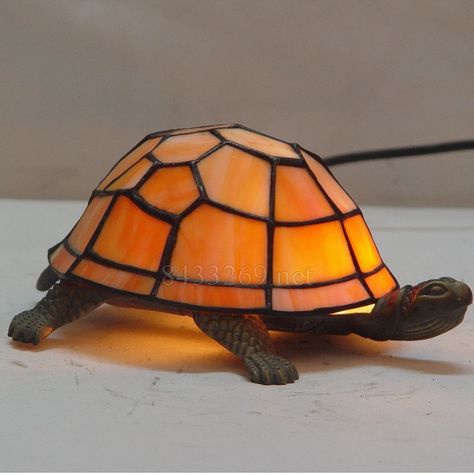 Turtle Tiffany Lamp	A27-4ETT1 Tiffany Turtle Lamp, Turtle Lamp, Turtle Bedroom, Turtle House, Ranger School, Bower Bird, Glow Lamp, Tiffany Lamp, Bedroom Light Fixtures