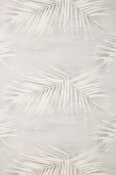 Endless Summer Wallpaper | Anthropologie Furniture Wallpaper, Trending Wallpaper, Coastal Wallpaper, The Endless Summer, Inspired Wallpaper, Palm Wallpaper, Neutral Wallpaper, Accent Wall Bedroom, Wallpaper Accent Wall