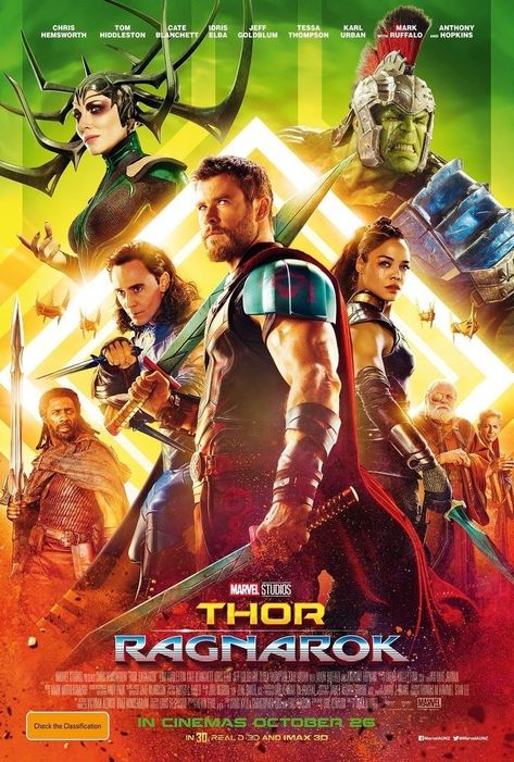 November 3, 2017 Chris Hemsworth, Tom Hiddleston Idris Elba, Vin Diesel, Thor Ragnarok Movie, Ragnarok Movie, Thor Ragnarok 2017, Poster Marvel, Marvel Movie Posters, The Mighty Thor, Thor Ragnarok