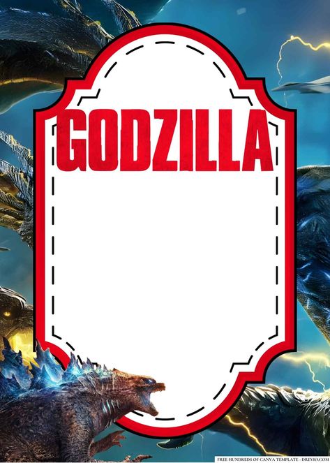 Free Unleash the Fun: Tips to Host a Godzilla Birthday Bash with FREE Invitations! Planning a Godzilla-themed birthday party that's as colossal as the iconic monster itself? We've got your back! From jaw-dropping decorations to free invitations that roar with excitement, here are th... Godzilla Invitations Free, Godzilla Birthday Party Invitation, Godzilla Party Ideas, Godzilla Invitations, Godzilla Party, Godzilla Birthday Party, Godzilla Birthday, Godzilla Figures, Monster Munch