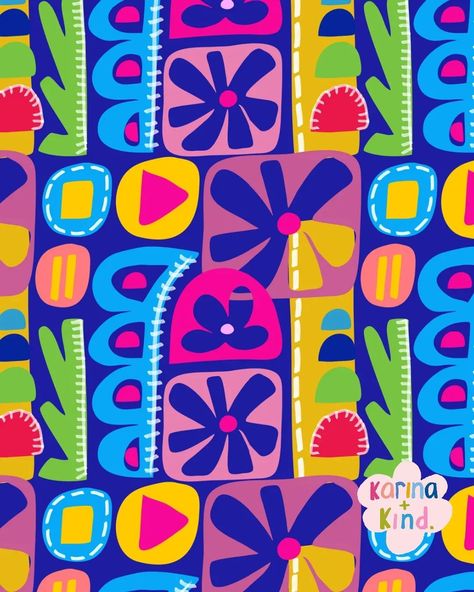 Dopamine Art, Last Day Of The Month, Puppy Essentials, Crazy Patterns, Plant Pot Design, Pot Design, Bright Fabrics, Art Fabric, Pot Designs