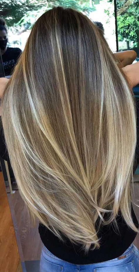 27 Cute Dirty Blonde Hair Ideas To Wear in 2022 : Latte mixed Blonde Hair Colour Trends 2022, Colour Trends 2022, Hair Colour Trends, Best Hair Color Ideas, The Best Hair Color, Balayage Straight Hair, Blonde Summer, Hight Light, Blonde Highlights On Dark Hair