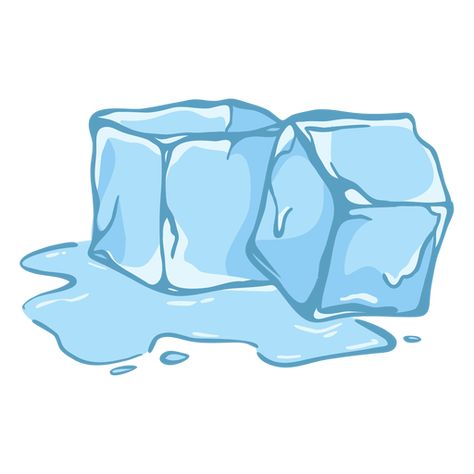 Ice Melting Drawing, How To Draw Ice, Ice Cube Illustration, Ice Sketch, Ice Cube Drawing, Ice Cube Cartoon, Ice Cube Png, Ice Cartoon, Ice Clipart