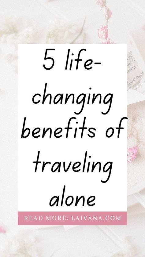 Learn how traveling alone can change your life, what are the benefits of solo traveling, what you will gain from a solo adventure, tips to make the most out of solo trip, and why you should travel on your own. If you want to learn more about solo traveling and all the benefits of traveling alone, this post if for you. Benefits Of Traveling, Traveling Alone Tips, Vacation Alone, Tips For Traveling Alone, Traveling By Yourself, Solo Vacation, Solo Traveling, Solo Adventure, Travel Benefits