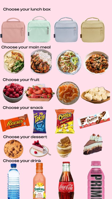 #fyp #choose #lunch #snacks Good Snacks To Buy, Homemade School Lunches, Snack Combos, Quick School Lunches, Good Snacks, Snacks To Buy, Cold Snacks, Boxed Lunch, Pack Your Lunch