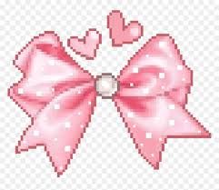 Kawaii, Pink Bow Transparent Background, Kawaii Png Transparent, Cute Transparent Icons, Bow Transparent Background, Pink Transparent Png, Cute Transparent Png, Cute Png Transparent, Pixel Bow