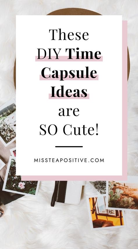 How to create a time capsule? As much as you like making memories with loved ones, it is important to preserve them. So, here are 10 aesthetic time capsule ideas for adults. This list includes cute DIY ideas for the art and crafts lover, seasonal ideas like birthday and weddings, tangible ideas to put in a box and how to make a family time capsule to preserve memories and family keepsakes for years to come. Time Capsule Ideas For Adults, What To Put In Time Capsule, Making A Time Capsule, High School Time Capsule, Time Capsule Box Ideas, Diy Time Capsule Container, Time Capsule 1st Birthday, Time Capsule Ideas For Friends, Things To Put In A Time Capsule