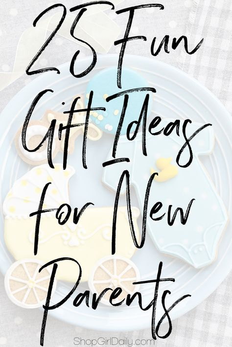 25 Fun Gift Ideas for New Parents: From cheap to a little pricier, we have a baby gift idea for everyone! via @shopgirldaily New Parent Gift Ideas, First Time Parents Gifts, Parents To Be Gifts, Gift Ideas For New Parents, Unique Baby Gift Ideas, Cheap Baby Gifts, Useable Gifts, Bucket Gifts, Fun Gift Ideas