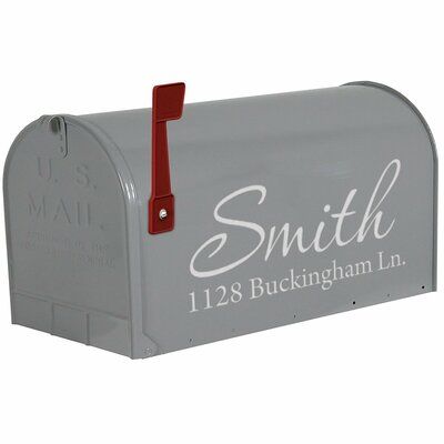 Address Decals, Mailbox Makeover, Custom Mailbox, Personalized Mailbox, Magnetic Mailbox Covers, Mailbox Accessories, Mailbox Address, Custom Mailboxes, Mailbox Decals