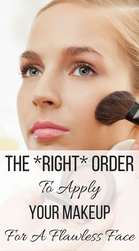 Make Up Contouring, Makeup Tutorial Foundation Flawless Face, Face Makeup Steps, Order To Apply Makeup, Best Face Makeup, Make Up Diy, Flawless Face Makeup, Makeup Contouring, Makeup Order