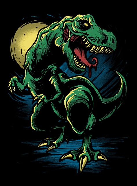EHBS - T-Rex on Behance Dinosaur Graffiti, T Rex Illustration, T-rex Art, Geometric Dog, Dinosaur Tattoos, Dinosaur Illustration, Graffiti Cartoons, Dinosaur Art, Prehistoric Creatures