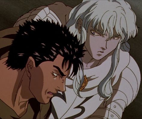 Anime, Berserk Griffith, Guts And Griffith