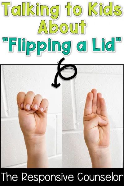Teaching Kids About “Flipping Their Lids” - The Responsive Counselor Social Thinking, Emotional Support Classroom, Whole Brain Child, School Counseling Lessons, Counseling Kids, Counseling Lessons, Behavior Interventions, Elementary Counseling, School Social Work