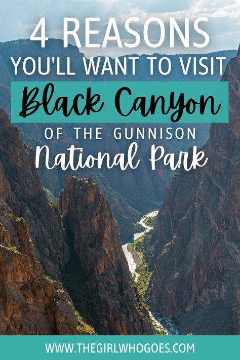 Black Canyon Of The Gunnison National Park, Black Canyon National Park, Black Canyon Colorado, Black Canyon Of The Gunnison, Colorado National Parks, Gunnison National Park, Colorado Travel Guide, 2024 Travel, Colorado Trip