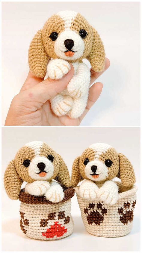 Amigurumi Patterns, Cute Dog Crochet Free Pattern, Dog Toy Crochet Pattern Free, Crochet Terrier Dog Free Pattern, Small Crochet Dog Pattern, Small Dog Crochet Patterns, Crochet Yorkie Pattern Free, Wolf Free Crochet Pattern, Crochet Puppy Dog Amigurumi Free Pattern