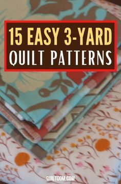 Patchwork, 3yd Quilts, Charm Pack Quilt Patterns, Layer Cake Quilt Patterns, Quilt Blocks Easy, Lap Quilt Patterns, Charm Pack Quilt, Quilting Designs Patterns, Quick Quilt