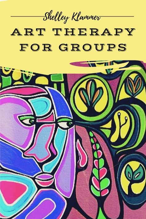 Art Therapy Activities For Groups, High School Art Therapy, Expressive Arts Therapy Activities, Group Therapy Art Activities, Art Therapy Group Ideas, Art Therapy Prompts For Adults, Art Therapy Books, Group Art Therapy Projects, Group Art Therapy Activities For Adults