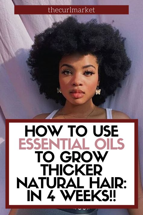 Oils For Natural Hair, Thick Natural Hair, Natural Hair Routine, Dramatic Hair, How To Grow Natural Hair, Natural Hair Care Tips, Hair Shedding, Healthy Natural Hair, Hair Thickening