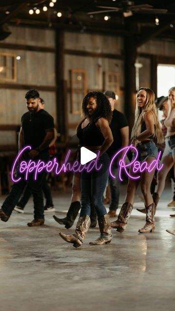 Nashville Dance Fest on Instagram: "🌟 Copperhead Road 🌟 Whether you’re in your living room, or at a bar… this is a signature country line dance anyone can learn! ▪️Difficulty Level - Easy ▪️16 Count ▪️4 Wall We’ll see ya on the dance floor this January 2024 🪩 All Boogie, No Drama, Y’all!!! #nashvilledancefest #ndf2024 #copperheadroad #dancetutorial" Nashville Line Dancing Outfit, Easy Country Line Dances, Country Line Dance Outfit, Country Line Dancing Steps, Outfits For Line Dancing, Cute Line Dancing Outfits, Copperhead Road Line Dance, Western Dancing Outfit, Line Dancing Outfits Women