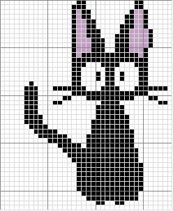 Animal Crossing Cross Stitch Pattern, Crochet Pixel, Cat Cross Stitches, Pixel Crochet, Cat Cross Stitch Pattern, Pola Kristik, Pixel Pattern, Cat Cross Stitch, 자수 디자인