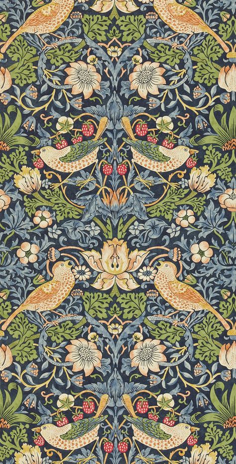 Fleurs Art Nouveau, Arts And Crafts Wallpaper, William Morris Wallpaper, William Morris Patterns, John Everett Millais, Morris Wallpapers, William Morris Art, William Morris Designs, Feature Wallpaper