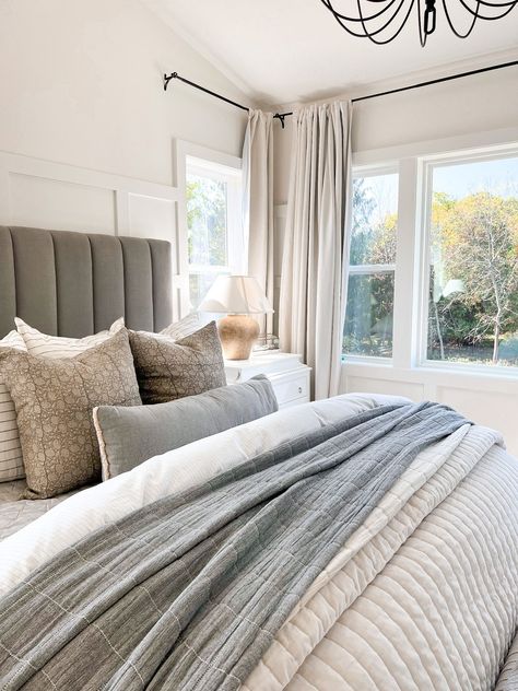 Matelassé Quilted Coverlet - … curated on LTK Studio Mcgee Neutral Bedroom, King Bedding Target, Master Bedding Ideas Farmhouse, Target Guest Bedroom, Master Bedrooms Decor Target, Target Master Bedding, Target Neutral Bedding, Cream And Gray Bedding, Relaxing Neutral Bedroom