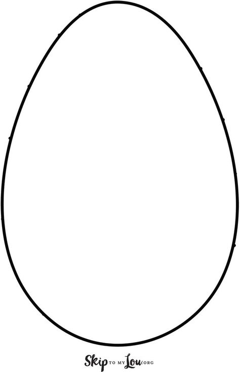 Large plain egg Free Egg Template Printable, Printable Egg Template, Easter Template Free Printable, Easter Egg Printables Free, Easter Egg Templates Free Printables, Wood Easter Crafts, Easter Egg Craft Ideas, Easter Egg Crafts For Kids, Easter Crafts Kids