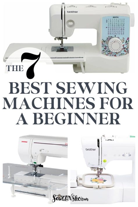 Sewing Machine For Beginners, Modern Sewing Machines, Juki Sewing Machine, Sewing Sleeves, Computerized Sewing Machine, Best Sewing Machine, Brother Sewing Machines, Reference Chart, Make Your Own Clothes