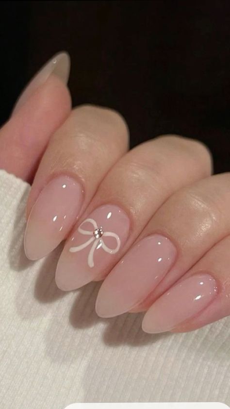 Nail Inspo For Formal, Natural Acrylic Nails For School, Simple Nails Acrylic No Design, Nails That Match Everything Simple, Nail Inspo For Purple Dress, Pink Bow Nails Square, Nail Inspo Trendy White, Butterfly Nails Oval, Simple Short Nails Almond