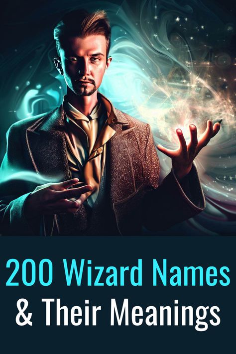 200 Wizard Names and Their Meanings Magical Male Names, Mystical Art Drawings, Witch Names Male, Wizard Names Boys, Male Witch Names, Dnd Wizard Male, Mystical Names Male, Wizard Names, Male Names With Meaning