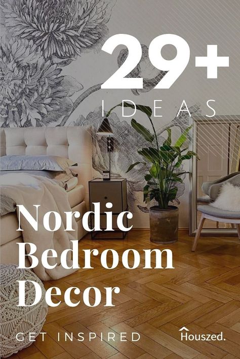 Nordic Style Bedroom Scandinavian Design, Nordic Room Bedrooms, Nordic Bedroom Ideas Scandinavian Design, Nordic Room Ideas, Scandinavian Master Bed, Scandinavian Style Bedroom Inspiration, Scandinavian Modern Bedroom, Nordic Interior Design Bedroom, Swedish Home Decor Nordic Style