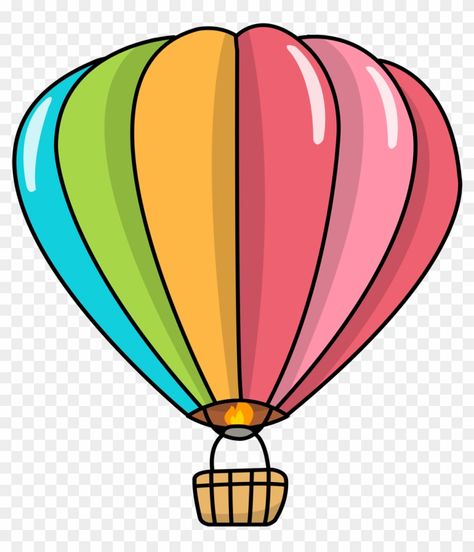 Tela, Hot Air Balloon Images, Cute Hot Air Balloon Drawing, Hot Air Ballon Drawings, Ballons Cartoon, Ballon Clipart, Ballon Cartoon, Air Balloon Drawing, Cartoon Hot Air Balloon